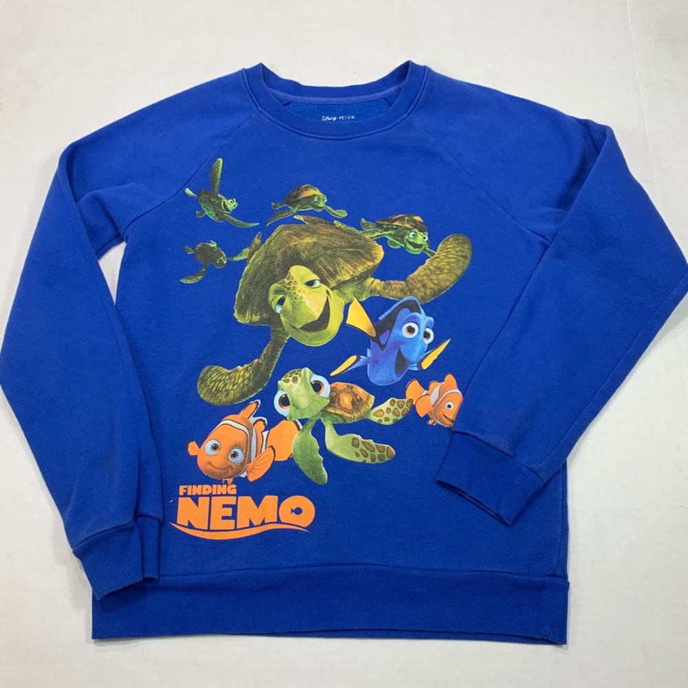 Disney Finding Nemo Crewneck Sweatshirt Size S